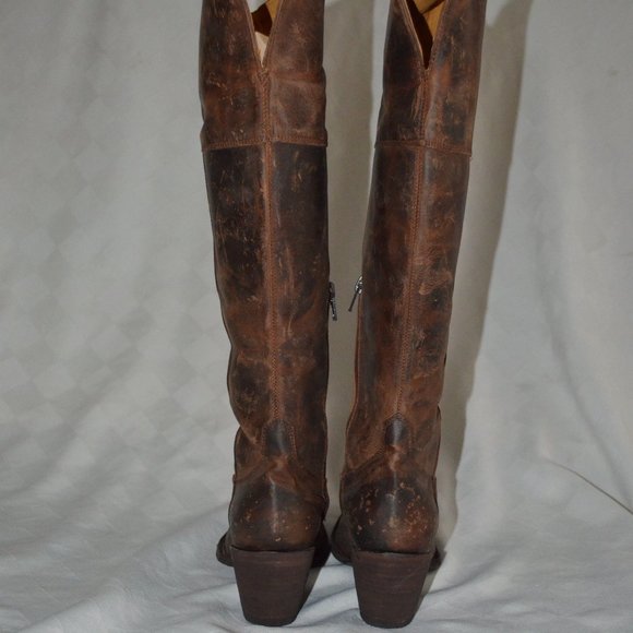 Old Gringo Brown Leather Boots - Picture 7 of 12